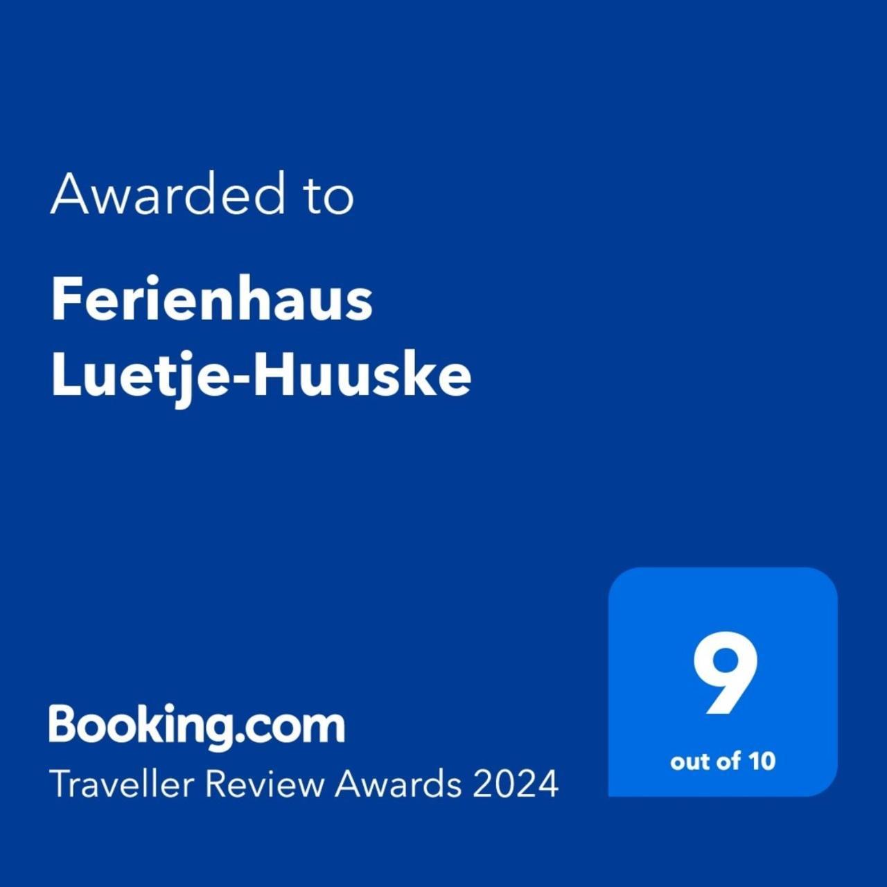 Ferienhaus Luetje-Huuske Krummhörn Exterior foto
